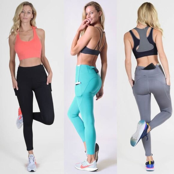 High Waist Tech 5 Pocket Workout Luxe Soft Leggings - Picture 1 of 7